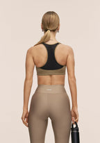 Iconic Sports Bra - Light Khaki