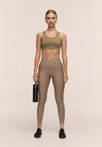 Iconic Sports Bra - Light Khaki
