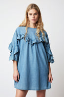 VESTIDO DE DENIM GROOVY LUCCIANA