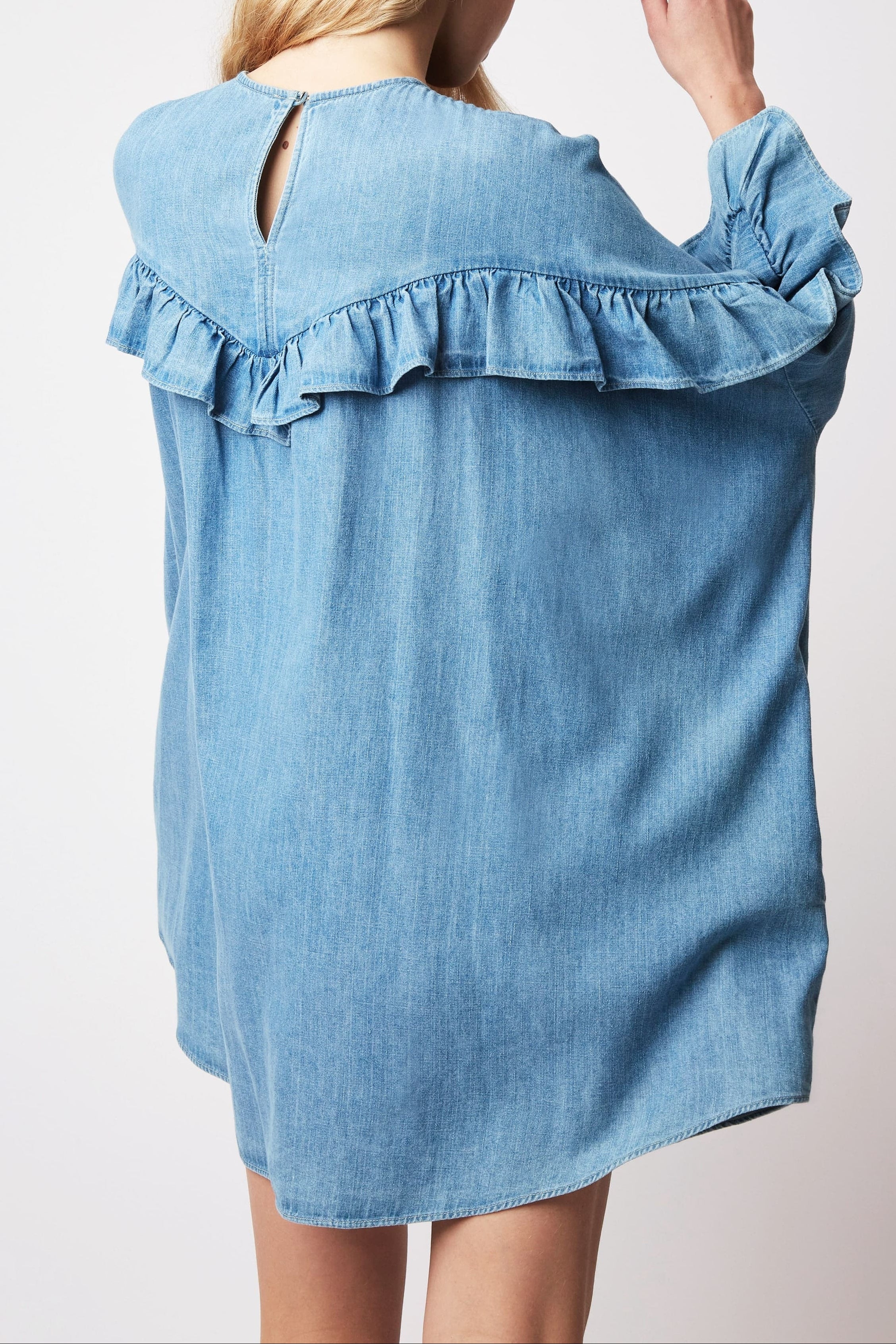 GROOVY LUCCIANA DENIM DRESS