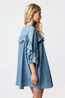 VESTIDO DE DENIM GROOVY LUCCIANA