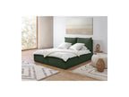 Garance - Cama con arcón con cabecero efecto almohada