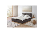 Garance - Cama con arcón con cabecero efecto almohada