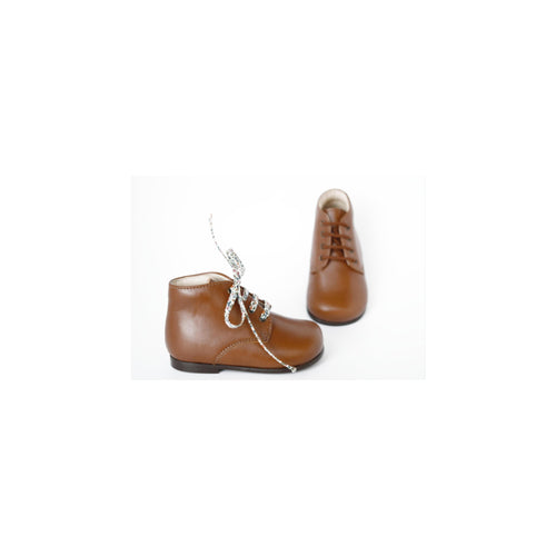Zapatos Charlie Booties - Piel Cognac - Mixto