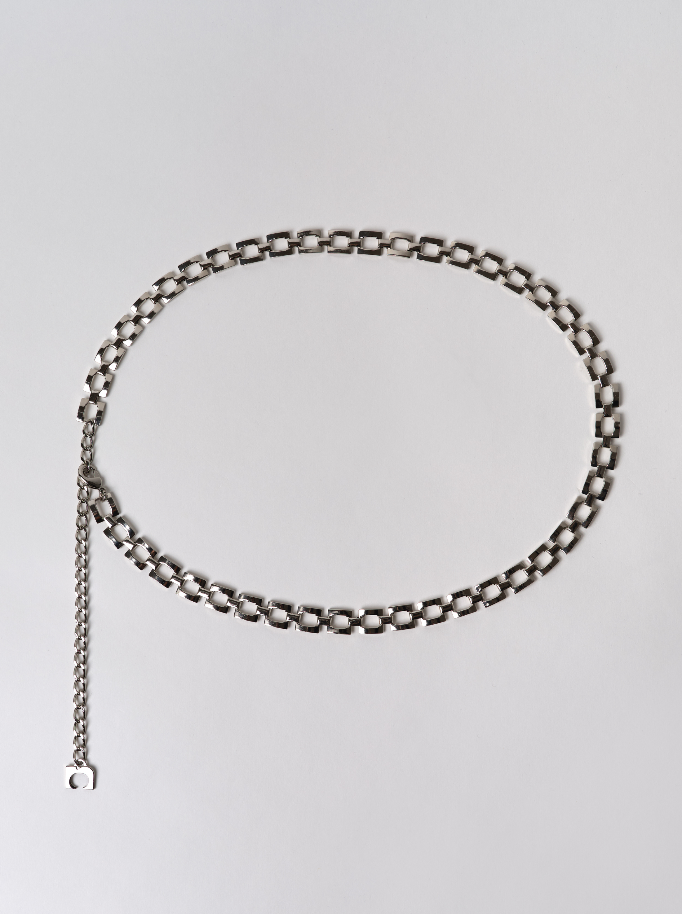 Ceinture Graphic Belt Silver