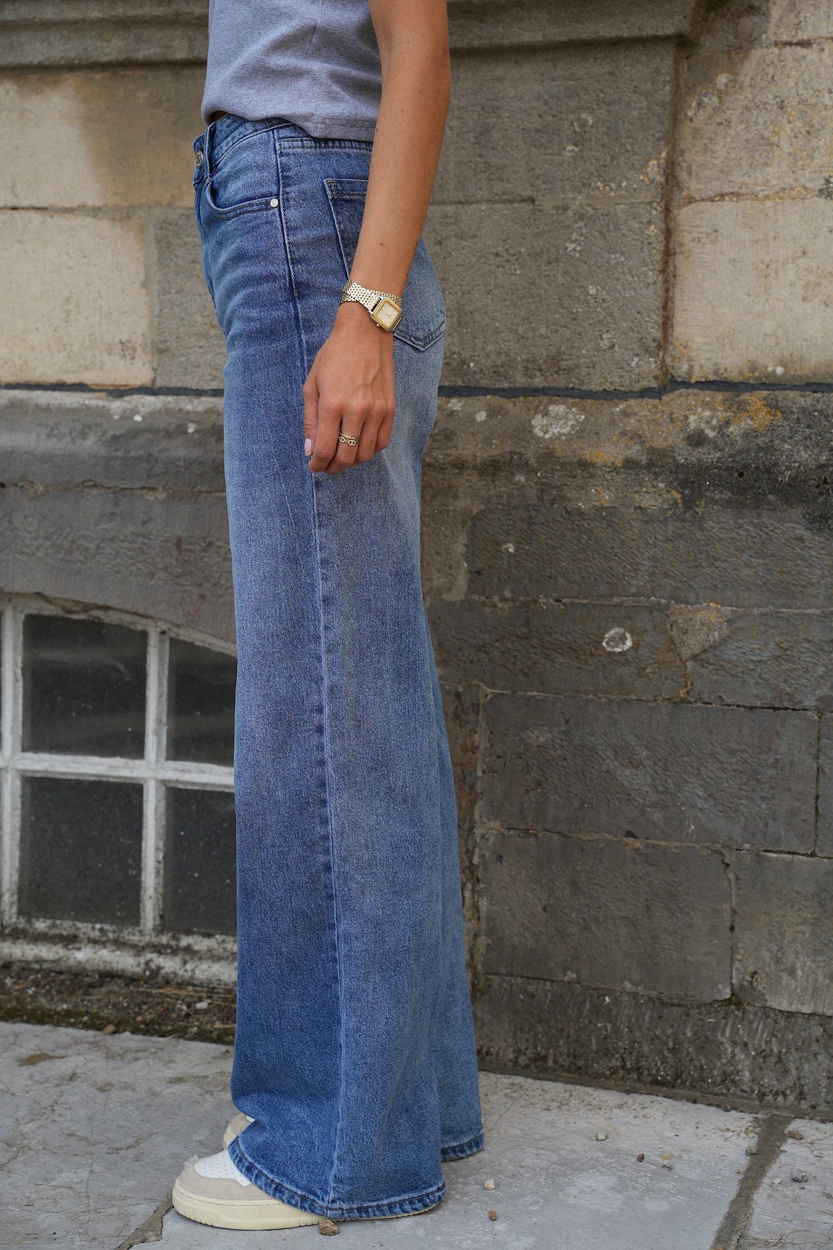 Jeans Dritti Alli - Blu