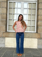 Top Fleuri Paola