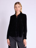 Berenice - Camisa Estampada Manga Larga - Square Burnout Noir