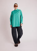 Camisa a rayas - Verde