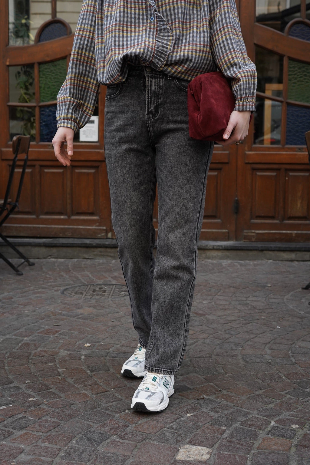 Dark Gray Charlie Denim Jeans