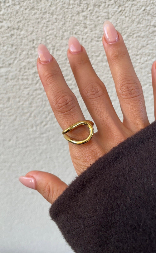 Bague Graphic Col