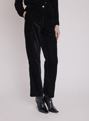 Pantalon Droit Imprimérime - Square Burnout Noir
