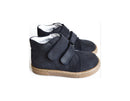 Chaussures Garçon Souples Scratch Achille - Nubuck Bleu Marine - Garçon