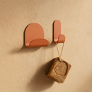 Coat hook - Le Malin - Large model - Terracotta