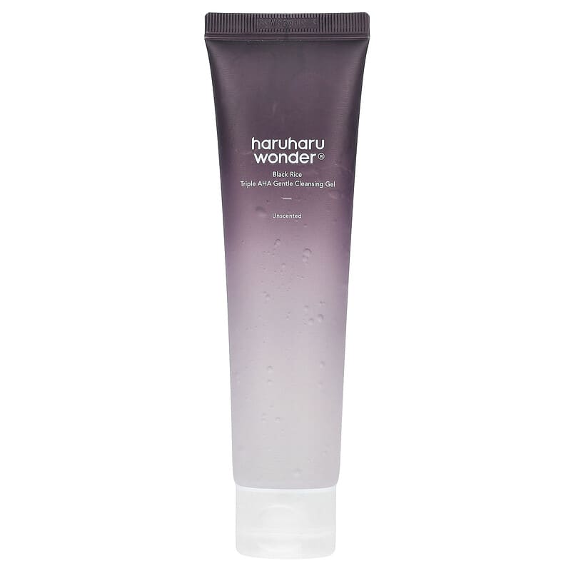 Haruharu Wonder - Black Rice Triple Aha Gentle Cleansing Gel
