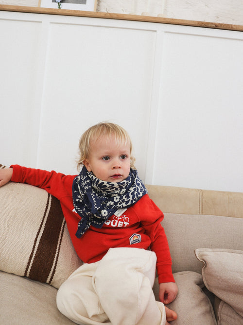 Foulard Adulte Mysore Bandana Marine