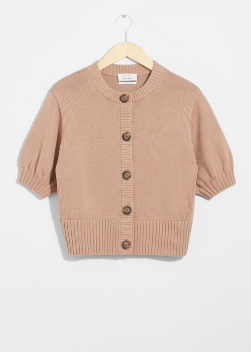 Cárdigan Pa Glitz - Beige - Mujer
