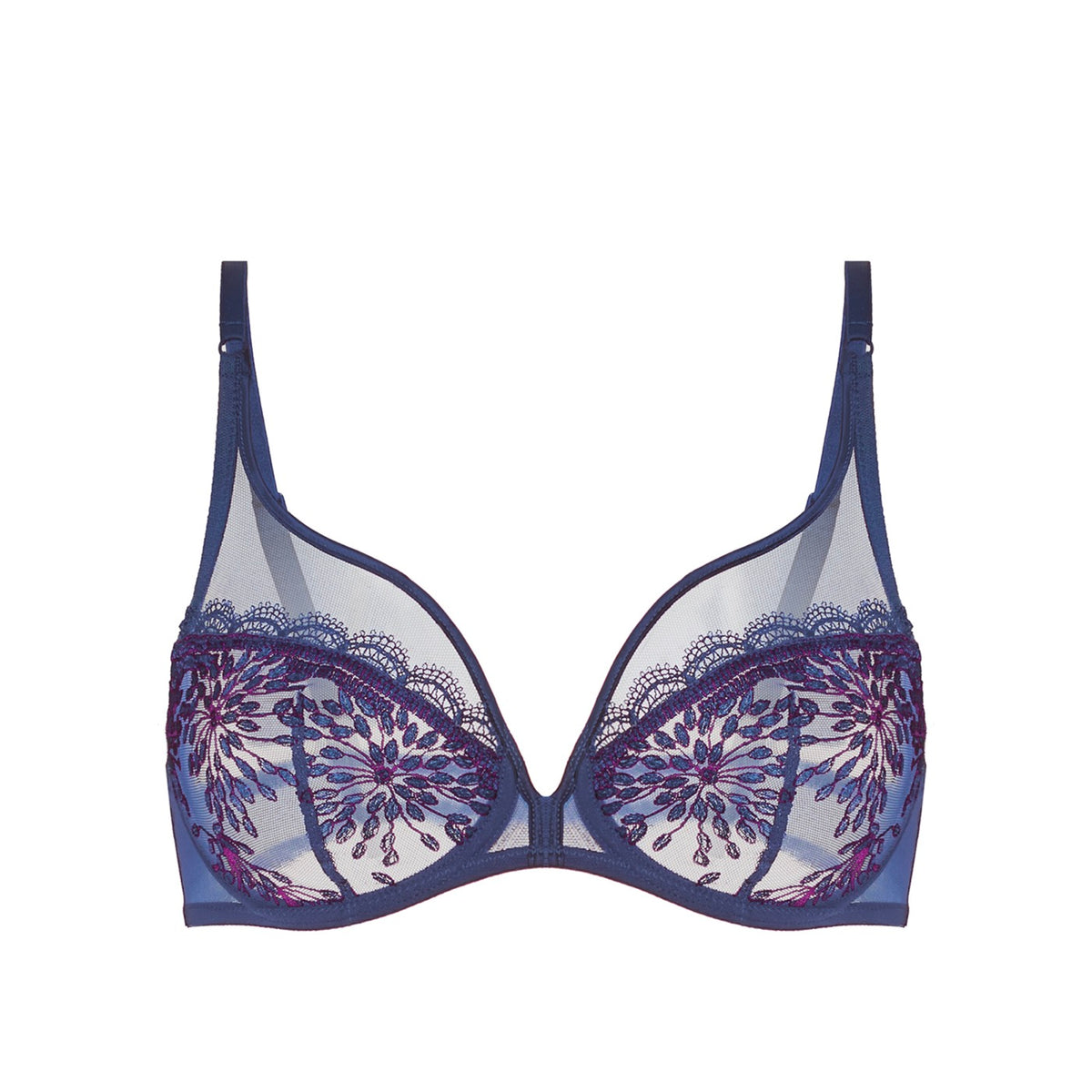 Soutien-Gorge Armature Décolleté Plongeant Singuliere - Midnight