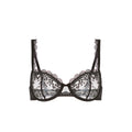 Singulière Demi-Cup Bra - Black Black
