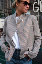 Clément Houndstooth Blazer