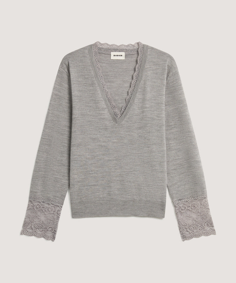 Jersey - Gris oscuro - Mujer