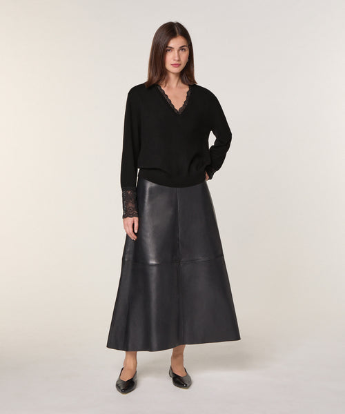 Jersey - Negro - Mujer