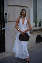 Robe Longue Miki - Blanche