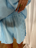 Short Nara Bleu