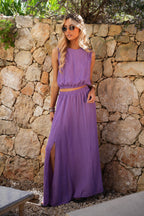 Ensemble Jupe/Top Elize - Violet