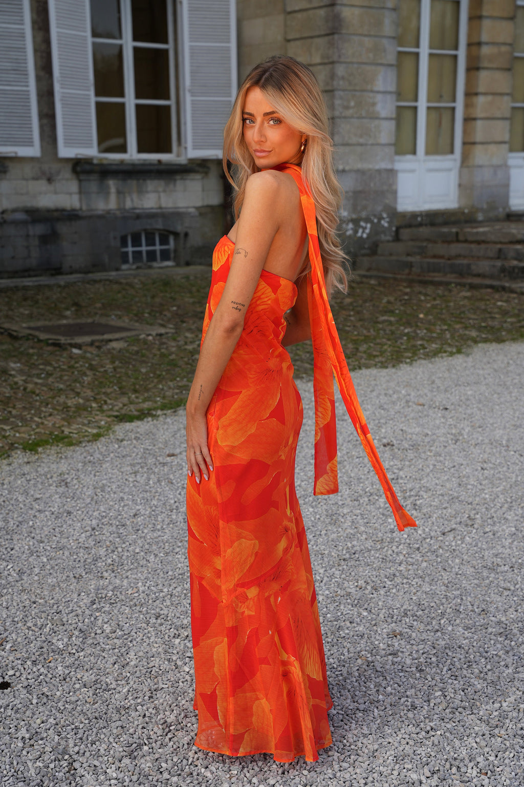 Robe Bustier Nala - Orange