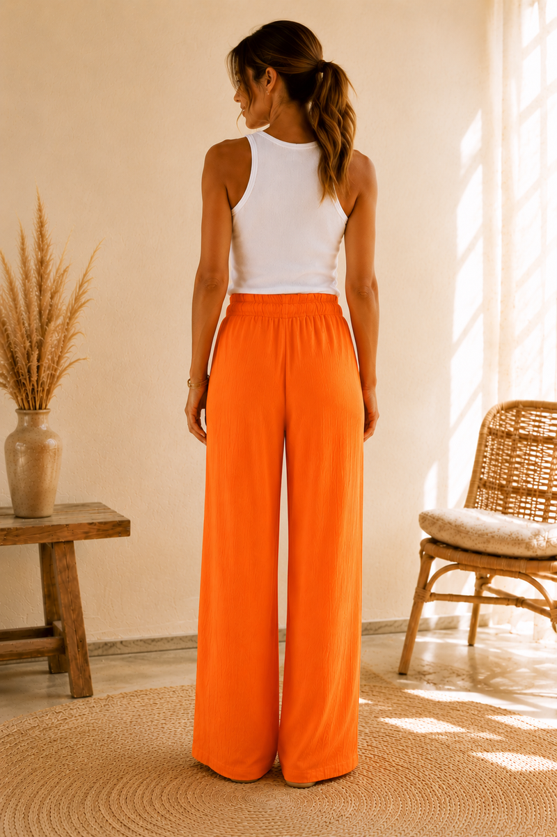 Pantalon Eden - Orange
