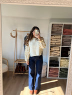 Pull Sans Manches Isaure - Écru