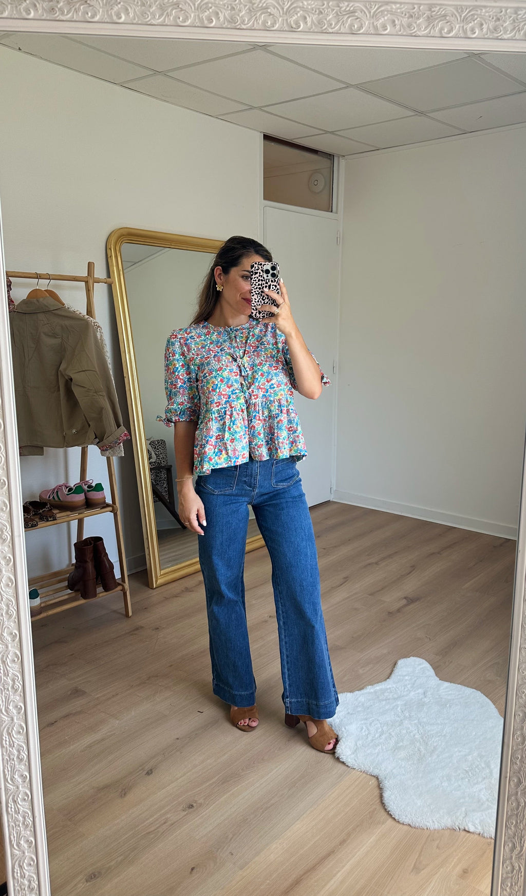 Faustine Bow Blouse