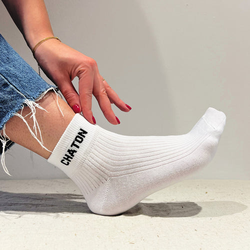 Chaussettes Courtes Chaton