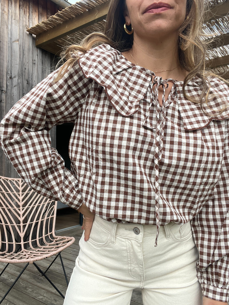 Blouse Vichy Raphaëlle