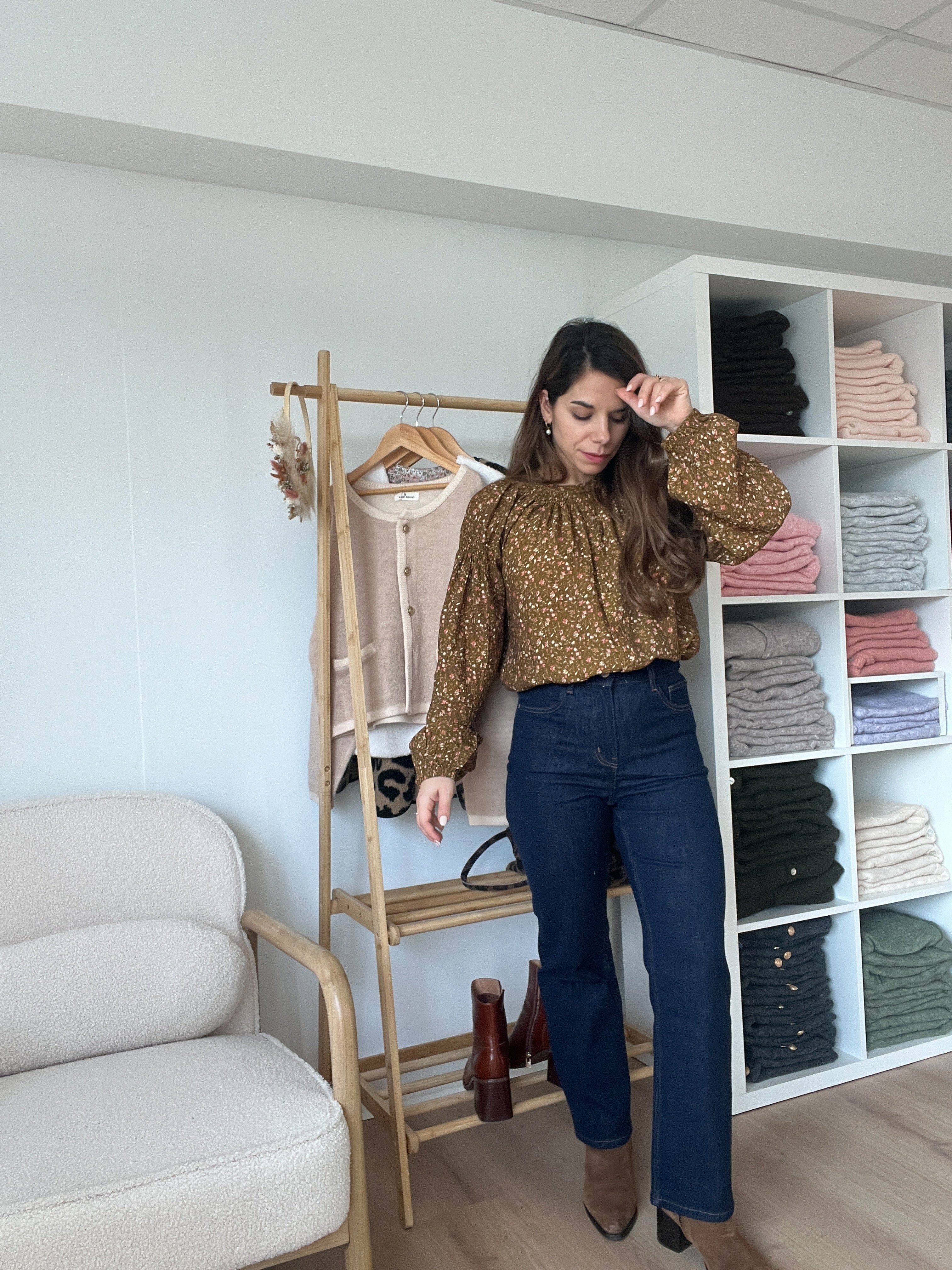 Blouse Fleurie Adeline