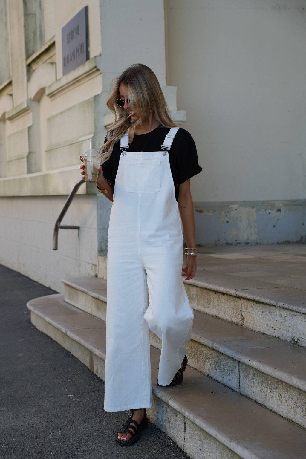 Salopette Jean Missou - Blanche