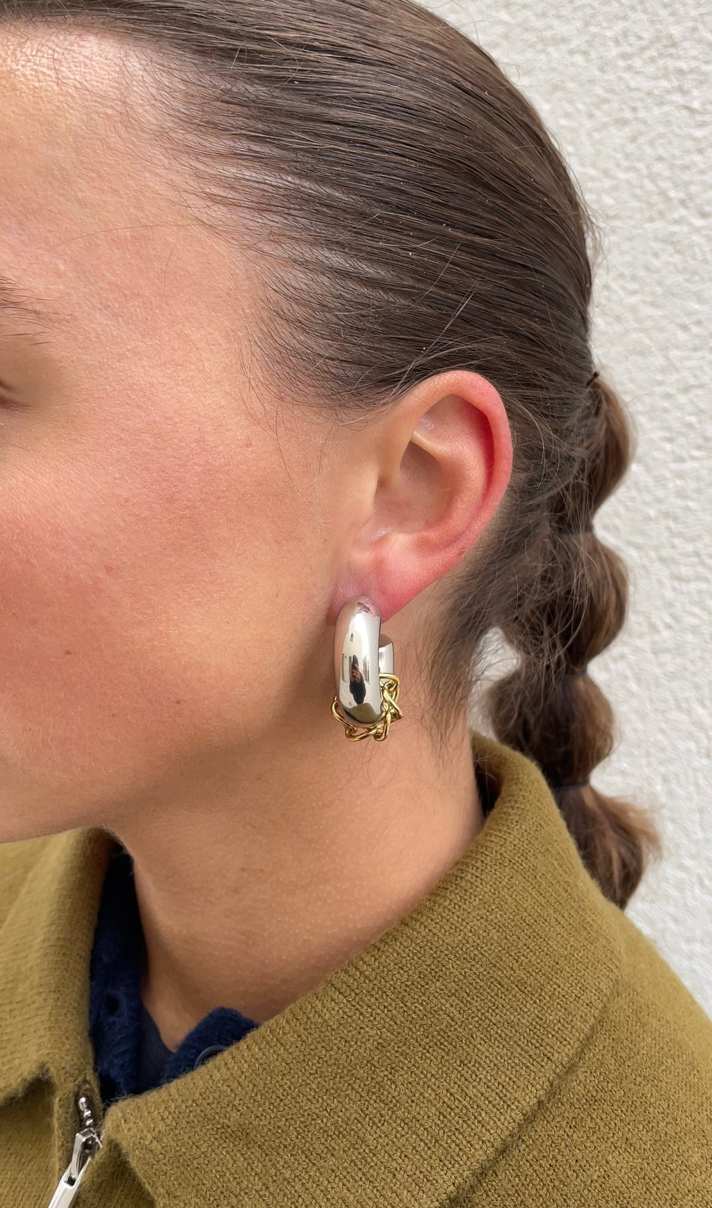 Oversized Couture Hoop Earrings