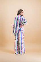 Théodore Pantalones Rainbow Lines