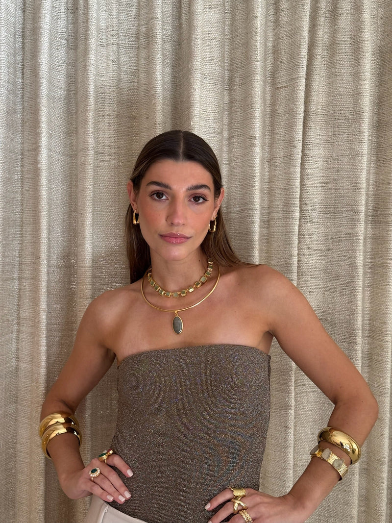 Chocker Amuleto Green