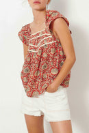 BA&SH - Peio Top - Red - Women