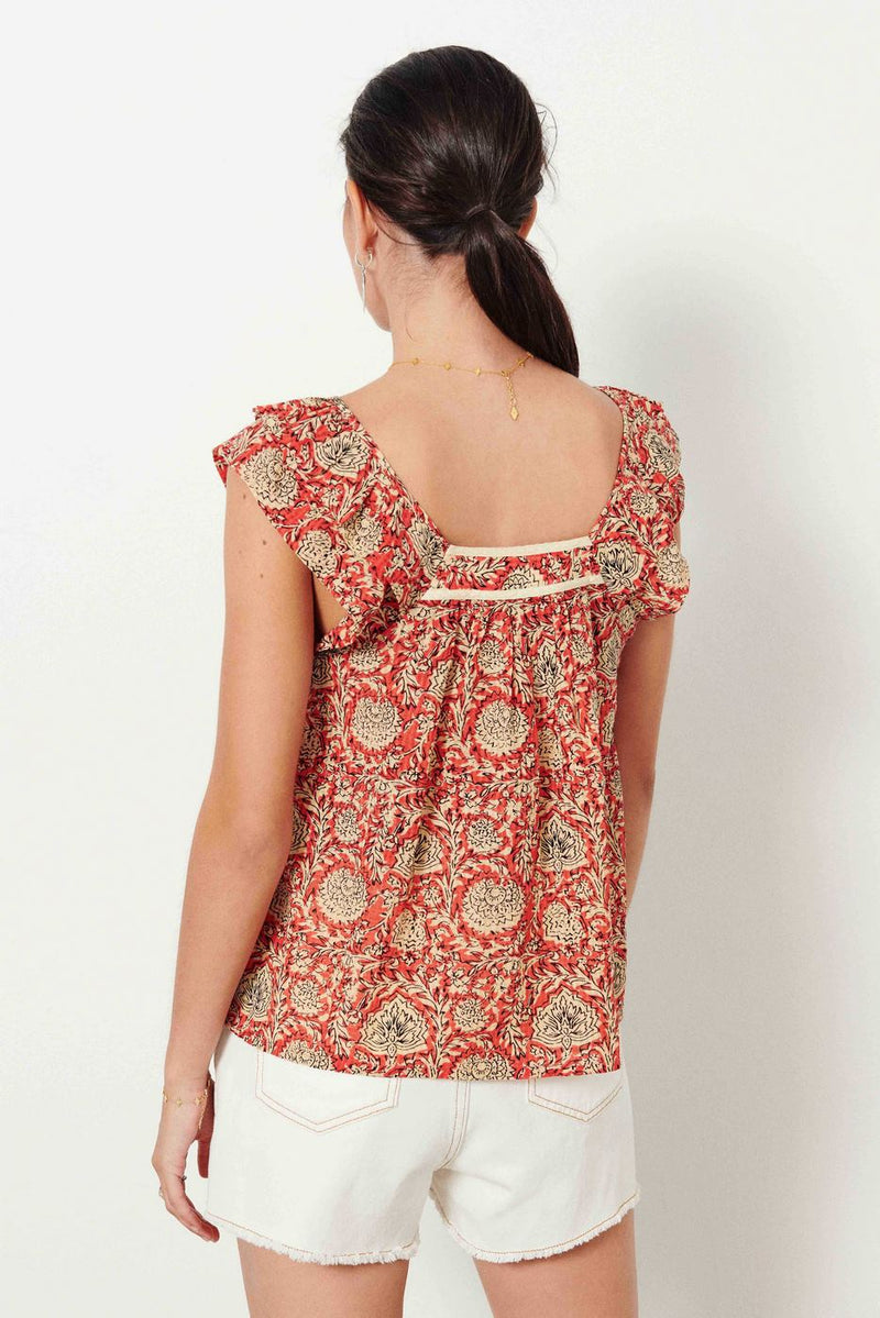 BA&SH - Peio Top - Red - Women
