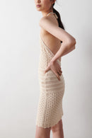 BA&SH - Robe Jesse - Ecru - Femme