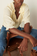 BA&SH - Blusa Naty - Vainilla - Mujer