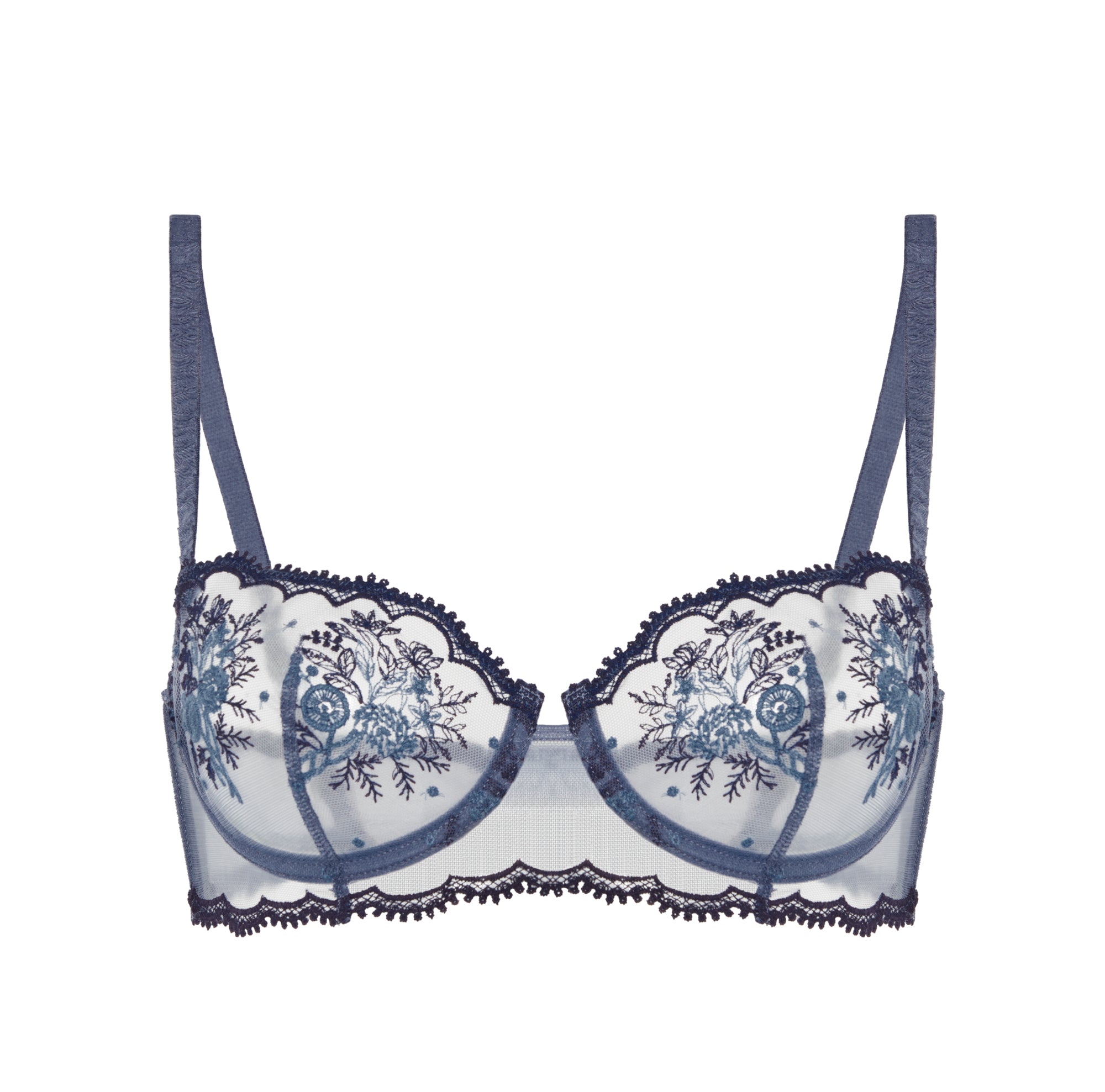 Intrigue Bras - Ash Blue