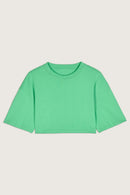 BA&SH - Camiseta Alta - Verde - Mujer