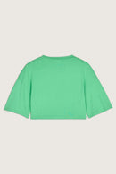 BA&SH - Camiseta Alta - Verde - Mujer
