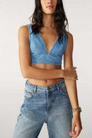Top Bly - Bleu Jean - Femme