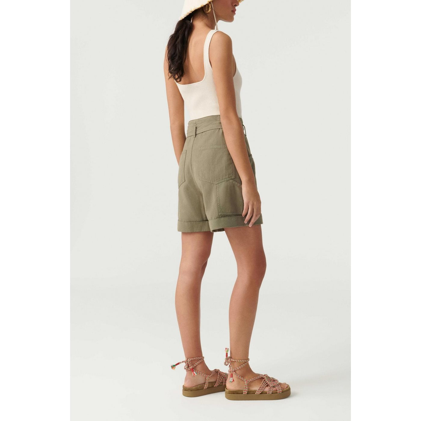 Short Dima - Kaki - Femme