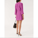 BA&SH - Robe Gothie - Violet - Femme